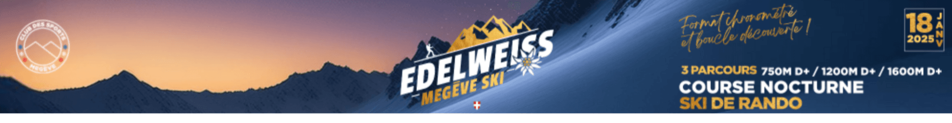 Edelweiss Megève Ski banner